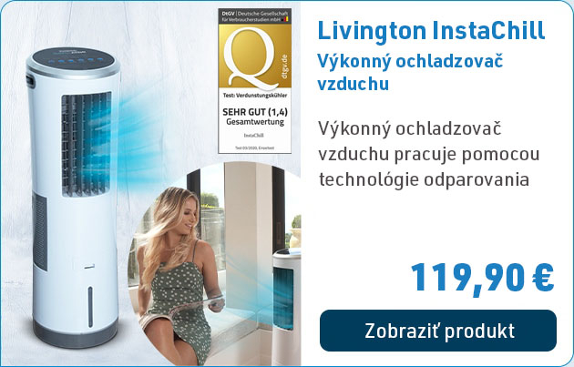 Livington InstaChill - Výkonný ochladzovač vzduchu