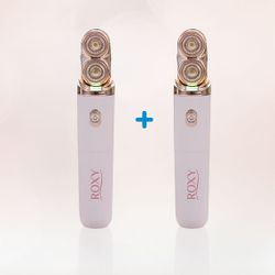 Roxy Body & Face kompaktný dámsky holiaci strojček 1+1 GRÁTIS