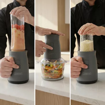   Livington TriBlend 3 v 1 – multifunkčný sekáčik a smoothie mixér